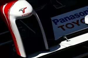 Images Dated 20th May 2009: Formula One World Championship: Toyota TF109 nosecone