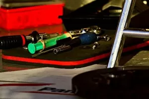 Images Dated 6th October 2006: Formula One World Championship: Toyota tools