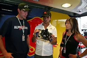 Images Dated 2nd July 2005: Formula One World Championship: Travis Pastrana 7-times X Games Supercross Gold Medallist