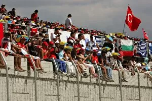 Images Dated 21st August 2005: Formula One World Championship: Turkish fans