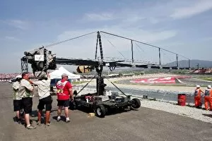 Images Dated 13th May 2007: Formula One World Championship: A TV camera on a Panavision camera grip