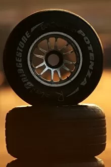 Formula One World Championship: Tyres at sunset