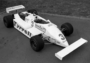 1981 Gallery: Formula One World Championship: Tyrrell unveil the new 011 at their headquarters