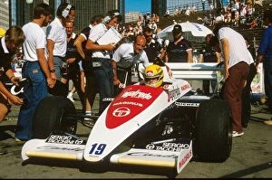 Images Dated 8th February 2001: Formula One World Championship: U. S. A Grand Prix, Detroit, 24 June 1984
