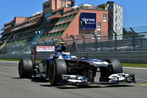 Formula One World Championship: Valtteri Bottas Williams FW35 on the grid