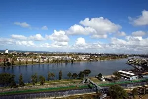 Images Dated 8th March 2003: Formula One World Championship: View over Albert Park circuit