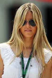 Images Dated 3rd April 2010: Formula One World Championship: Vivian Sibold, girlfriend of Nico Rosberg Mercedes GP