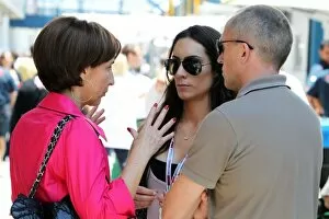 Interlagos Gallery: Formula One World Championship: Vivianne Senna with Bianca Senna