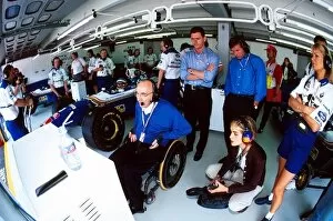 Formula One World Championship: The Williams team during qualifying