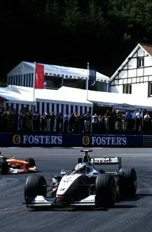 Gp Win Gallery: Formula One World Championship: Winner David Coulthard Mclaren MP4-14