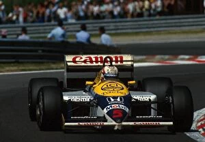 Images Dated 5th January 2001: Formula One World Championship: Winner Nigel Mansell Williams FW11