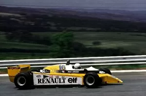 1980 Collection: Formula One World Championship: Winner Rene Arnoux Renault RE20