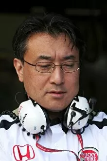 Images Dated 3rd May 2006: Formula One World Championship: Yosuke Sekino, Technical Director, Honda Racing Development