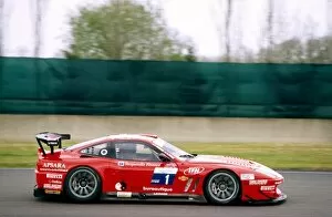 Images Dated 14th April 2004: French GT Championship: Olivier Dupard / Patrice Goueslard Ferrari 550 Maranello finished 2nd in