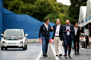 Images Dated 1st July 2016: Friday Morning in the Pit Lane. Alejandro Agag. London