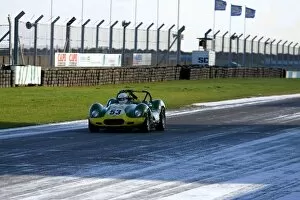 Images Dated 30th January 2003: General Testing: A Lister Knobbly Jaguar tests in the snow