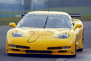 Images Dated 28th February 2003: General Testing: The Xero Competition Chevrolet Corvette C5 testing in preparation for an assault