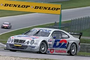Images Dated 10th September 2001: German DTM Championship: Peter Dumbreck Mercedes Benz CLK started from second place on the grid