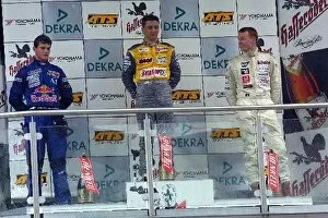 Images Dated 13th March 2003: German Formula 3 Championship: Race 2 podium and results