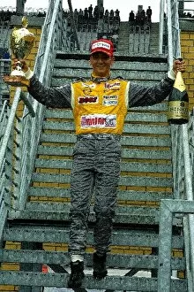 Images Dated 13th March 2003: German Formula 3 Championship: Race 2 winner Frank Diefenbacher