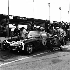 RAC Tourist Trophy Gallery: Goodwood, England. 19th August: Stirling Moss, 1st postition