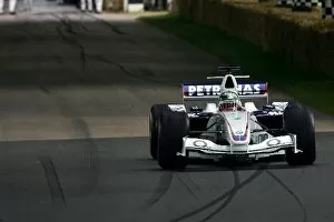 Images Dated 9th July 2006: Goodwood Festival of Speed: Andy Priaulx BMW Sauber