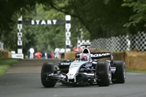 Images Dated 23rd June 2007: Goodwood Festival of Speed: Kazuki Nakajima Williams FW29 Third Driver