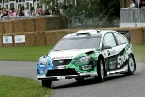 Images Dated 12th July 2008: Goodwood Festival Of Speed: Matthew Wilson Ford Focus WRC