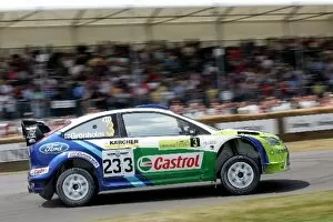 Images Dated 9th July 2006: Goodwood Festival of Speed: Mikko Hirvonen Ford Focus WRC