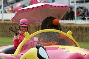 Images Dated 24th June 2007: Goodwood Festival of Speed: Penelope Pitstop Wacky Races