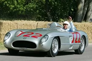 Goodwood Gallery: Goodwood Festival Of Speed: Stirling Moss in the Mercedes 300 SLR