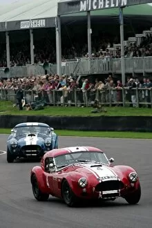 Images Dated 31st August 2007: Goodwood Revival Meeting: Shaun Lynn / Jackie Oliver AC Cobra Le Mans Coupe
