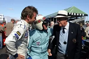 Images Dated 18th September 2005: Goodwood Revival: Paul, Jackie Stewart and Jack Brabham