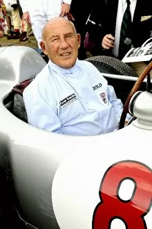 Images Dated 21st September 2009: Goodwood Revival: Sir Stirling Moss Mercedes W196