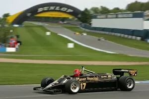 Images Dated 20th May 2007: GP Live: Nico Bindels Lotus 87B / 3: GP Live, Donington Park, England, 20 May 2007