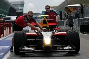 Images Dated 20th March 2008: GP2 Asia Series: The car of Sebastien Buemi TRUST Team Arden