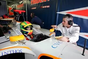 Images Dated 25th January 2008: GP2 Asia Series: Harald Schlegelmilch Trident Racing
