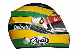 Gp2 Series Gallery: GP2 Asia Series: The helmet of Bruno Senna iSport International