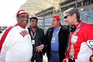 Images Dated 24th January 2009: GP2 Asia Series: Meritus guests: GP2 Asia Series 2008-09, Bahrain International Circuit, Bahrain