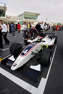 Dubai Autodrome Gallery: GP2 Asia Series: Pole sitter Romain Grosjean ART Grand Prix
