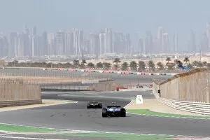 Dubai Autodrome Gallery: GP2 Asia Series: Rear action: GP2 Asia Series, Rd1, Dubai Autodrome, Dubai, United Arab Emirates