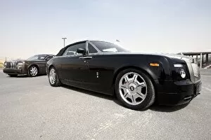 Images Dated 10th April 2008: GP2 Asia Series: Rolls Royce Phantom and Drophead Coupe in the paddock