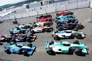 Images Dated 27th May 2005: GP2: Cars in Parc ferme: GP2, Rds 6 & 7, Nurburgring, Germany, Qualifying 27 May 2005