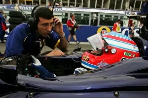 Images Dated 23rd April 2005: GP2: Fifth placed Adam Carroll Supernova on the grid