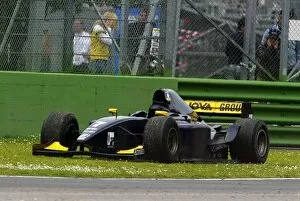 Images Dated 23rd April 2005: GP2: Giorgio Pantano Super Nova, who led much of the race, retired with two laps remaining