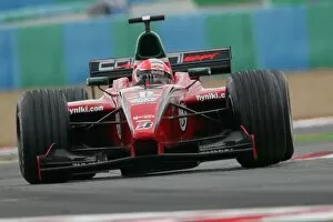 Images Dated 1st July 2005: GP2: Mathias Lauda Coloni: GP2, Rd9 & Rd10 Practice, Magny-Cours, France, 1 July 2005