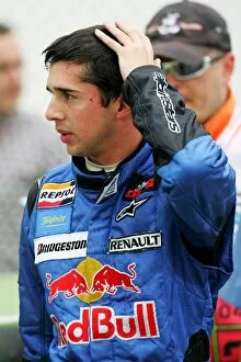 Images Dated 23rd April 2005: GP2: Neel Jani Racing Engineering in parc ferme