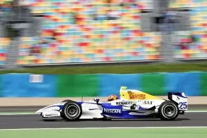 Images Dated 20th June 2008: GP2 Series: Diego Nunes DPR: GP2 Series, Rd 4, Practice and Qualifying, Magny-Cours, France