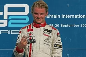 Images Dated 30th September 2005: GP2 Series: Double Bahrain race winner and GP2 champion, Nico Rosberg ART