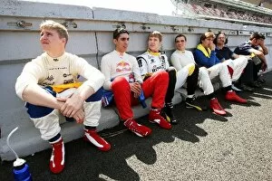 GP2 Series: GP2 Drivers relax: GP2 Series Rd 1, Practice and Qualifying, Barcelona, Spain, Friday 25 April 2008